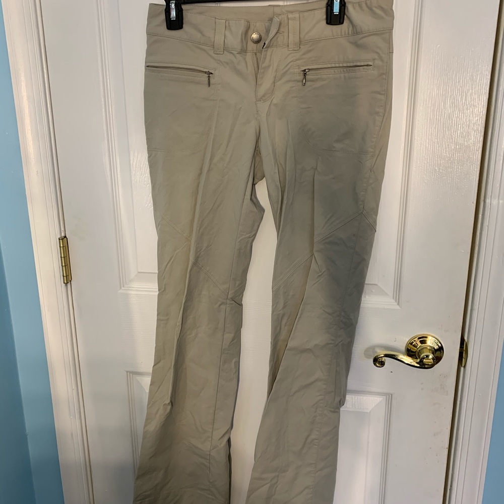 Tan Columbia hiking pants